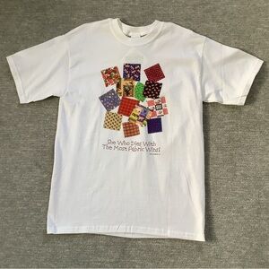 Vintage NWT Gildan Graphic Cottage Core Sewing Tee Sz. M